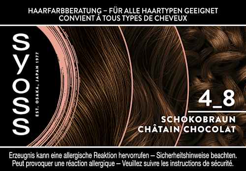 Haarkleur 4_8 Chocoladebruin, 1 stuk