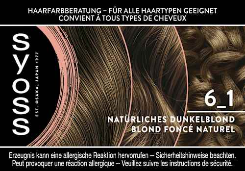 Haarkleur 6_1 Natuurlijk Donkerblond, 1 st