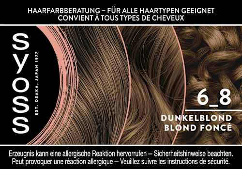 Haarkleur 6_8 Donkerblond, 1 stuk