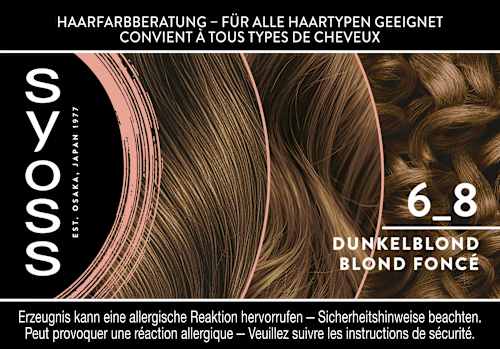 Haarkleur 6_8 Donkerblond, 1 stuk