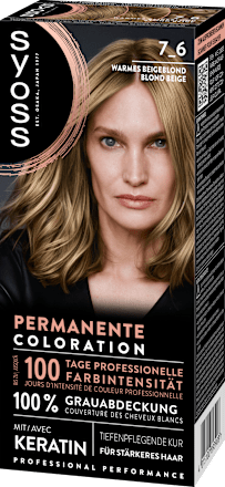 Syoss Haarfarbe 7_6 Warmes Beigeblond, 1 St
