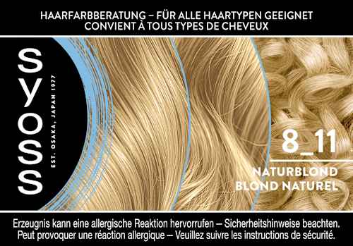 Syoss Haarfarbe 8_11 Naturblond, 1 St