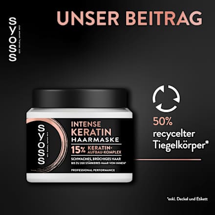 Haarmasker Intense Keratine, 400 ml