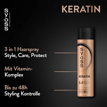 Keratine haarlak, 400 ml