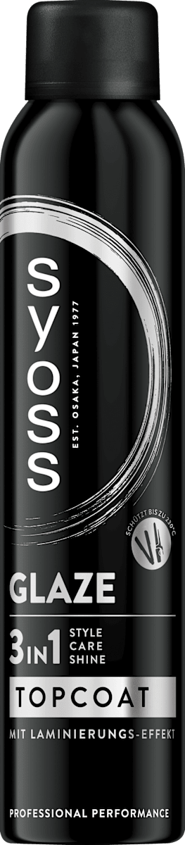 syoss Haarspray Topcoat Glaze 3in1, 200 ml
