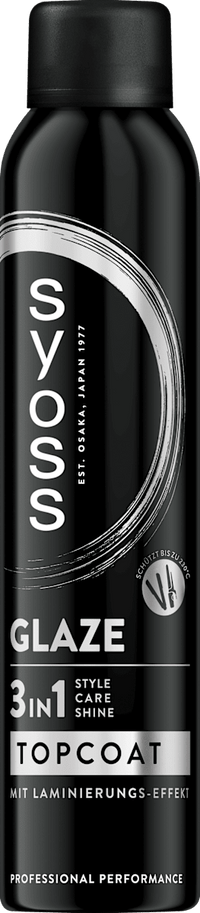 syoss Haarspray Topcoat Glaze 3in1, 200 ml