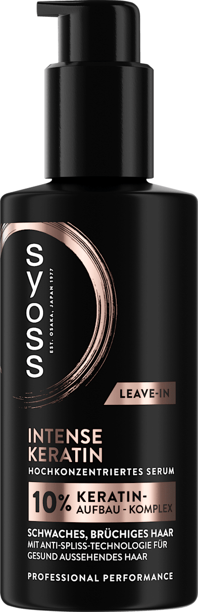 syoss Leave-In Serum Intense Keratin, 100 ml
