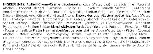 Haare Aufheller 12-00 Extra Platinum, 1 St Syoss Oleo Intense