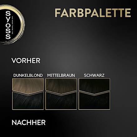 Syoss Oleo Intense Haarfarbe 1_10 Intensives Schwarz, 1 St