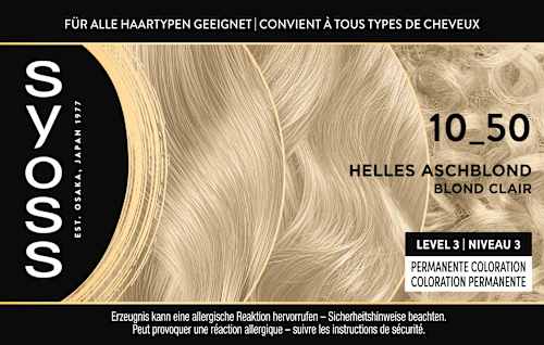 Haarfarbe 10_50 helles Aschblond, 1 St