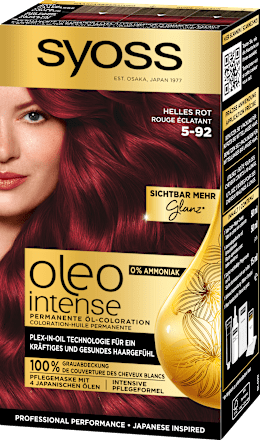 Haarfarbe 5-92 Helles Rot, 1 St, 1 St Syoss Oleo Intense