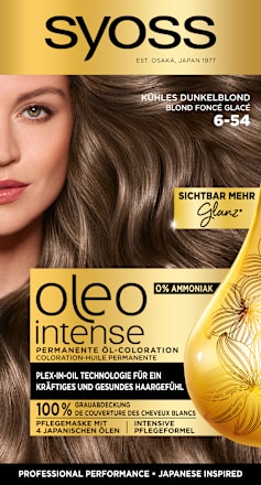 Haarfarbe 6-54 Kühles Dunkelblond, 1 St Syoss Oleo Intense