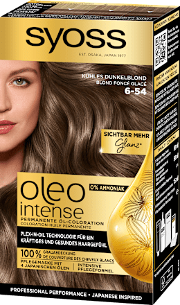 Haarfarbe 6-54 Kühles Dunkelblond, 1 St Syoss Oleo Intense