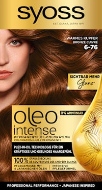 Haarfarbe 6-76 Warmes Kupfer, 1 St, 1 St Syoss Oleo Intense