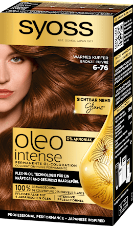 Haarfarbe 6-76 Warmes Kupfer, 1 St, 1 St Syoss Oleo Intense