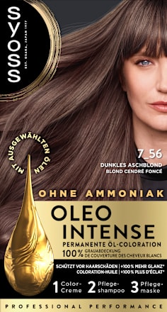 Syoss Oleo Intense Haarfarbe 7_56 Dunkles Aschblond, 1 St
