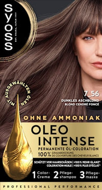 Syoss Oleo Intense Haarfarbe 7_56 Dunkles Aschblond, 1 St