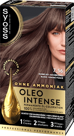 Syoss Oleo Intense Haarfarbe 7_56 Dunkles Aschblond, 1 St