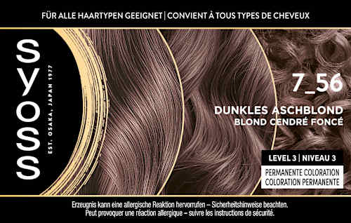 Syoss Oleo Intense Haarfarbe 7_56 Dunkles Aschblond, 1 St
