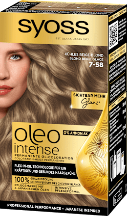 Haarkleur 7-58 Koel Beige Blond, 1 st, 1 st