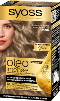 Haarkleur 7-58 Koel Beige Blond, 1 st, 1 st