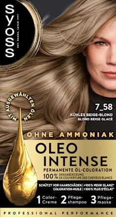 Syoss Oleo Intense Haarfarbe 7_58 Kühles Blond, 1 St