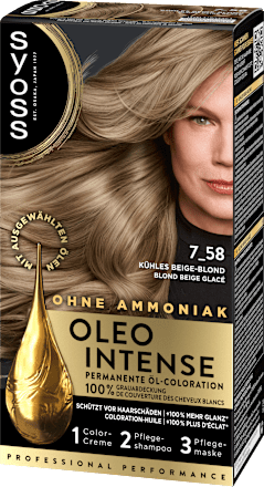 Syoss Oleo Intense Haarfarbe 7_58 Kühles Blond, 1 St