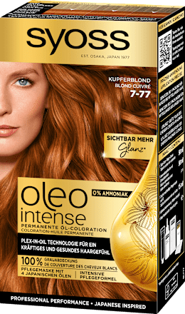 Haarfarbe 7-77 Kupferblond, 1 St Syoss Oleo Intense