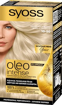 Haarfarbe Smoky Blondes 10-50 Helles Asch-Blond, 1 St, 1 St Syoss Oleo Intense