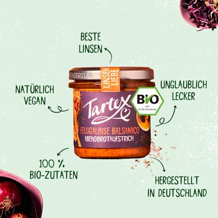 Brotaufstrich, Belugalinse Balsamico, 140 g
