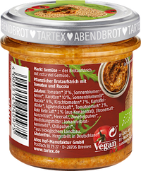 Brotaufstrich, Kirschtomate Rucola, 135 g