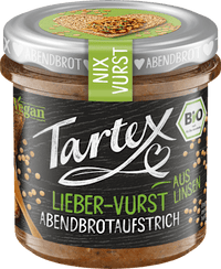 Brotaufstrich, Leberwurst aus Linsen, 135 g Tartex