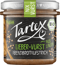 Brotaufstrich, Leberwurst aus Linsen, 135 g Tartex