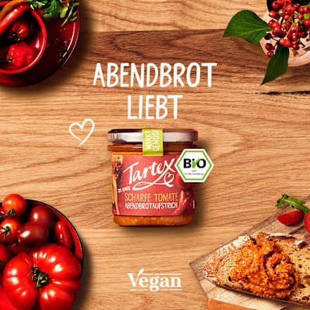 Brotaufstrich, Scharfe Tomate, 135 g