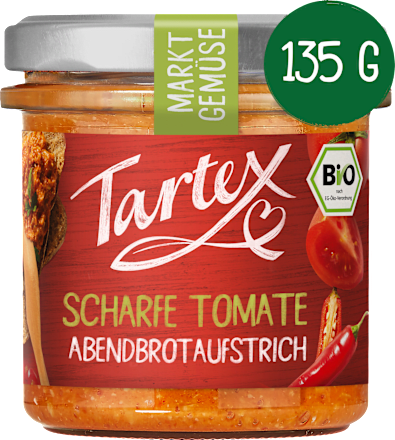 Brotaufstrich, Scharfe Tomate, 135 g