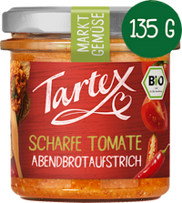 Brotaufstrich, Scharfe Tomate, 135 g