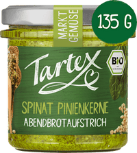 Brotaufstrich, Spinat Pinienkerne, 135 g