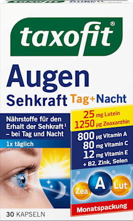 Eye Vision Dag+Nacht Capsules 30 stuks, 15,3 g