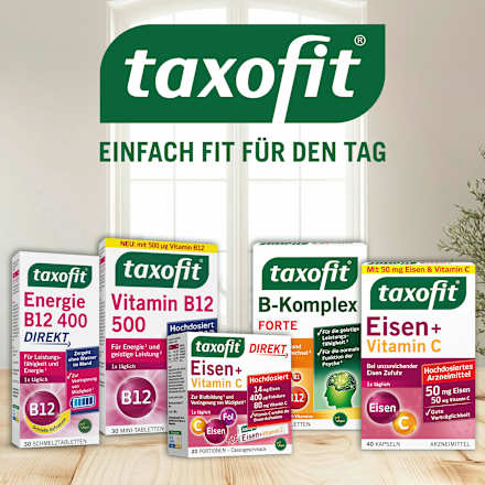 Eisen + Vitamin C Kapseln, 40 St