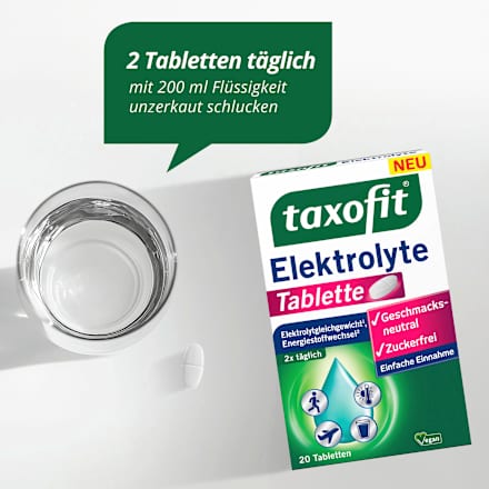 Elektrolyte Tablette 20 St, 40,5 g