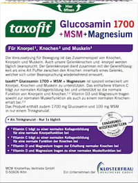 Glucosamine 1700 + MSM + Magnesium Sticks 20 stuks, 80 g