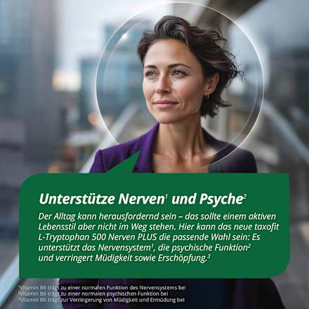 L-Tryptofaan 500 tabletten, 20 stuks