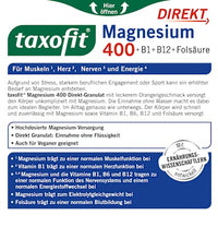 Magnesium 400 + B1 + B6 + B12 + Foliumzuur 800 Direct Granulaat 20 stuks, 40 g