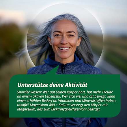 Magnesium 400 + Kalium Tabletten 30 stuks, 63 g