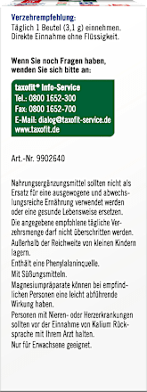 Magnesium 500 + Calcium &amp; Kalium Direct Granulaat 20 stuks, 62 g