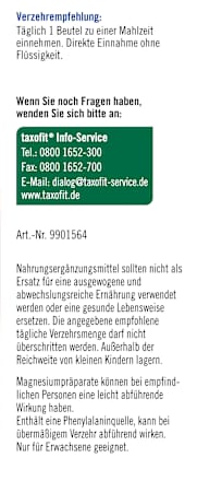 Magnesium 600 + B12 Direkt-Granulat 20 St, 40 g