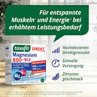 Magnesium 600 + B12 Direkt-Granulat 20 St, 40 g