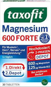 Magnesium 600 Forte Depot Tabletten 30 St, 51,2 g
