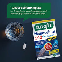 Magnesium Night 500 + Melatonine Tabletten 30 stuks, 47,9 g