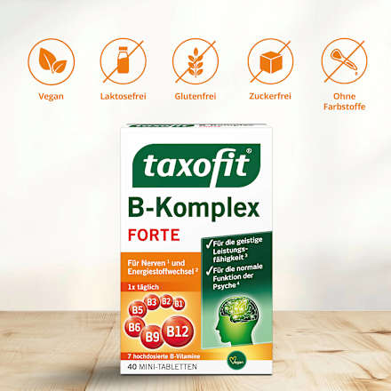 Vitamin B-Komplex Tabletten 40 St, 7,4 g